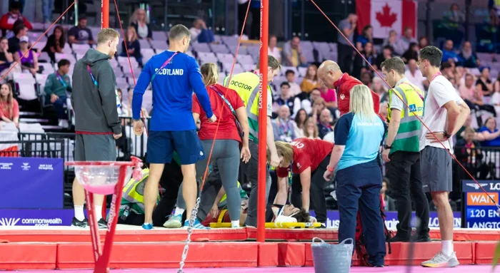 Gimnast britanic Gabriel Langton cade de la 3 metri la Jocurile Commonwealth; este în stare stabilă