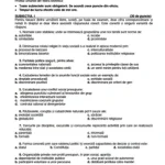 Ministerul Educației a publicat subiectele și baremele pentru a treia probă scrisă la Bacalaureat 2026