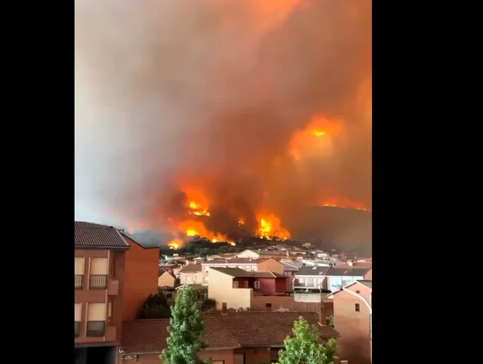 Franța și Spania se confruntă cu incendii de vegetație de proporții: aproape 375.000 evacuați