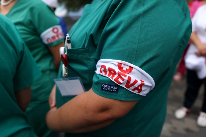 Aproximativ 400 spitale intră în grevă generală; lider Sanitas: „Legea salarizării a fost picătura care a umplut paharul”