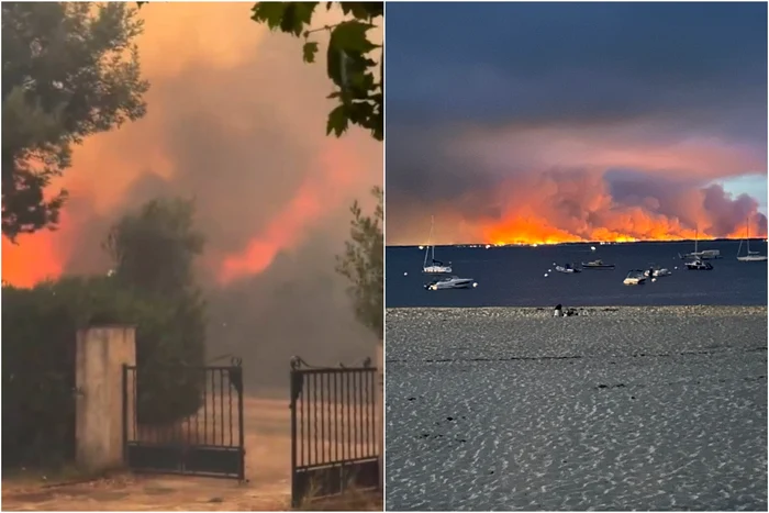Incendii devastatoare în Franța și Spania: autoritățile se pregătesc pentru un nou val de căldură