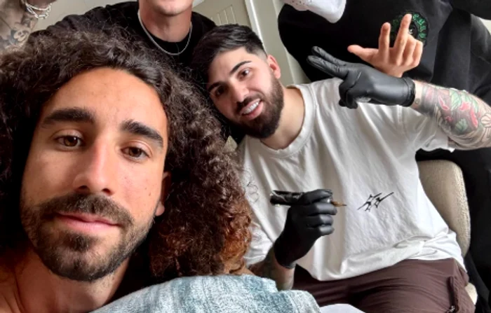Cucurella și-a respectat promisiunea: și-a tatuat portretul selecționerului Luis de la Fuente