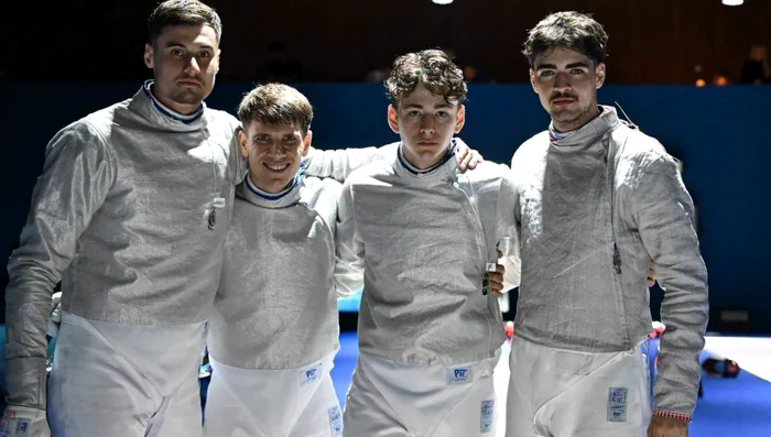 Echipă masculină de sabie a României, bronz la Mondialele din Hong Kong