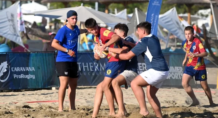 Campionatul Național de Beach Rugby revine la Therme: juniorii și „Stejarii” îi întâmpină pe fani
