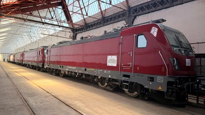 Primele cinci locomotive electrice Traxx Passenger au fost preluate de CFR Călători