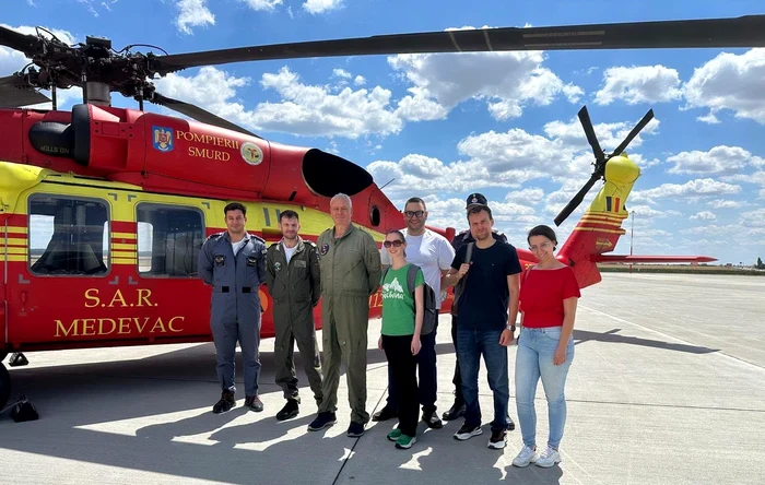 Elicopter Black Hawk a adus de urgență la București un ficat prelevat în Oradea pentru transplant