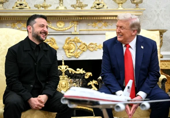 Zelenski i-a solicitat lui Trump "determinare americană" pentru încheierea războiului cu Rusia