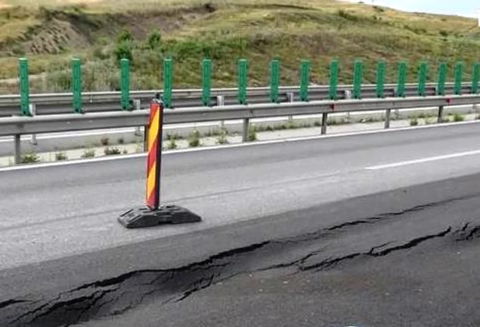 Surpare pe A10 Sebeș–Turda: asfalt și taluz cedați pe un tronson evaluat la 90 milioane euro