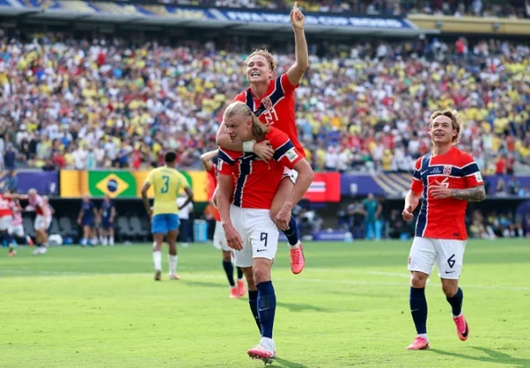Haaland decisiv: două goluri în reprizele finale, Norvegia elimină Brazilia 2-1 și avansează în sferturi