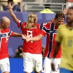 Haaland a semnat „dubla” și îi egalează pe Messi și Mbappé în fruntea golgheterilor mondialului