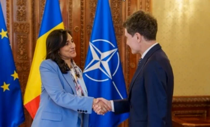 Nicușor Dan l-a primit la Cotroceni pe ministrul canadian de Externe, Anita Anand
