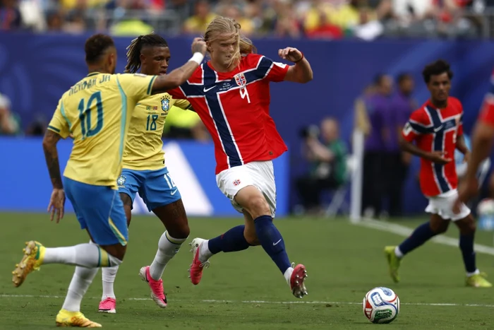 Erling Haaland decise meciul cu Brazilia: dublă și 62 de goluri pentru Norvegia