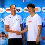David Popovici și Pan Zhanle s-au jucat fotbal la București: „Suntem varză pe uscat”