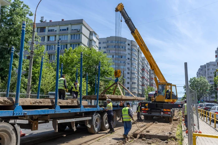 Restricții de trafic în zona Șoseaua Orhideelor pentru lucrări la linia de tramvai, începând din 11 iulie