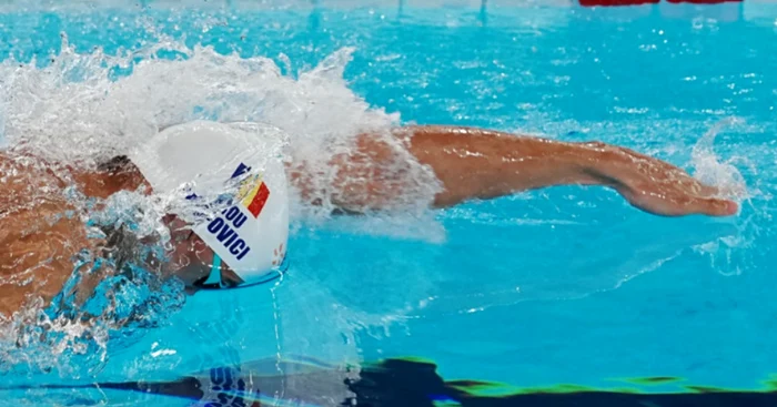 David Popovici s-a calificat în finala de 200 m liber la Europene, cu 1:44,56