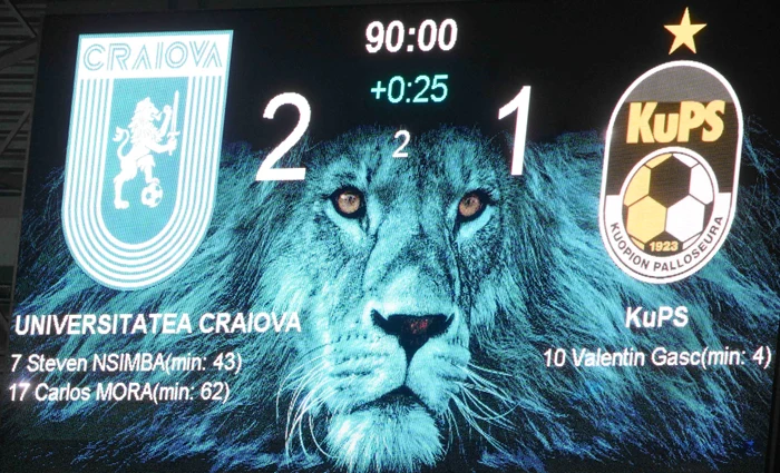 Universitatea Craiova, aproape 4 milioane de euro garantate de UEFA după calificarea în play-off