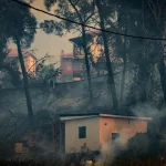 MAE: Nu sunt români afectați de incendiile din Halkidiki; misiunile diplomatice rămân în alertă