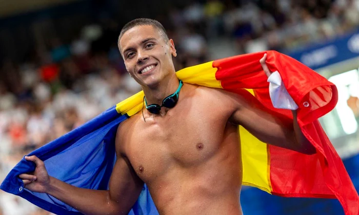David Popovici, din nou campion european la 200 m liber — a treia „dublă” consecutivă la Paris