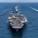 Problemele logistice ale portavionului USS Abraham Lincoln, legate de atacurile iraniene asupra bazei din Bahrain