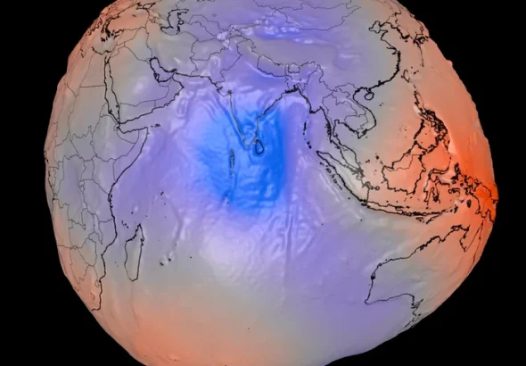 NASA publică un model 3D al geoidului: de ce Pământul nu are forma unui glob perfect