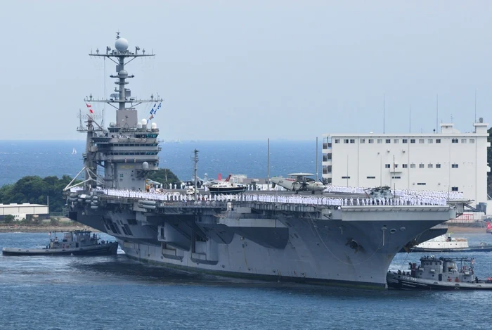 SUA retrag temporar ultimul portavion din Pacific pe fondul operațiunilor concentrate în Orientul Mijlociu