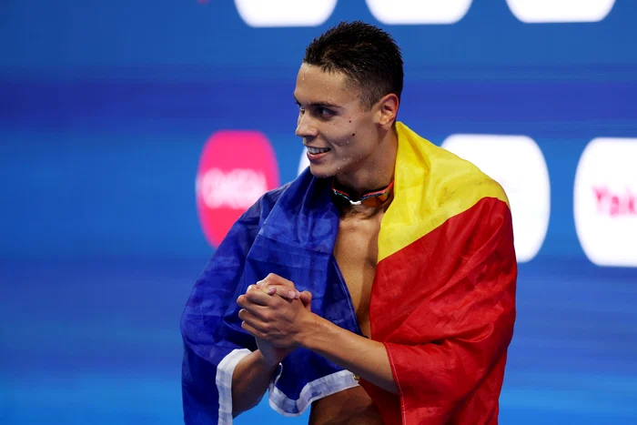 David Popovici duce România în top 10 la Europenele de natație de la Paris