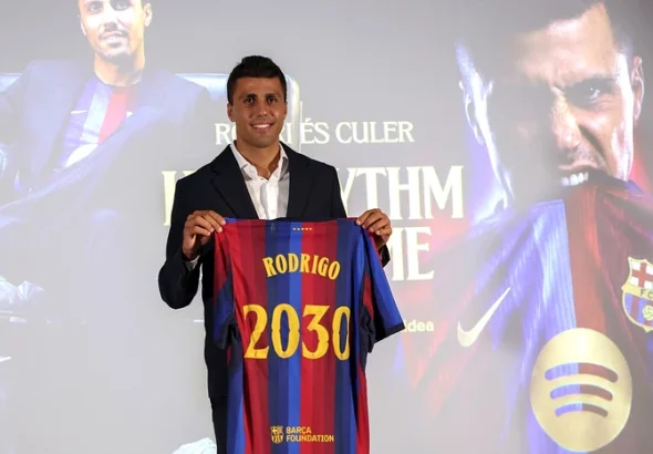 Rodri semnează cu FC Barcelona până în 2030