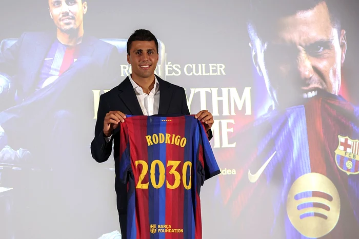Rodri semnează cu FC Barcelona până în 2030