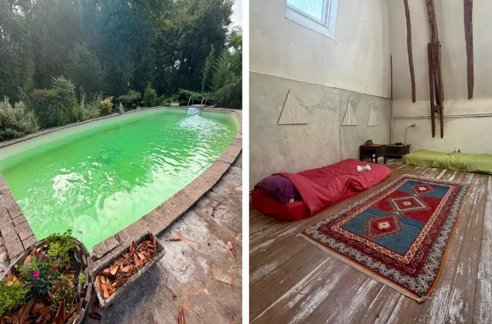 Vacanță de coșmar în Dordogne: șobolan mort, piscină verde și otravă în casă după rezervare prin Airbnb
