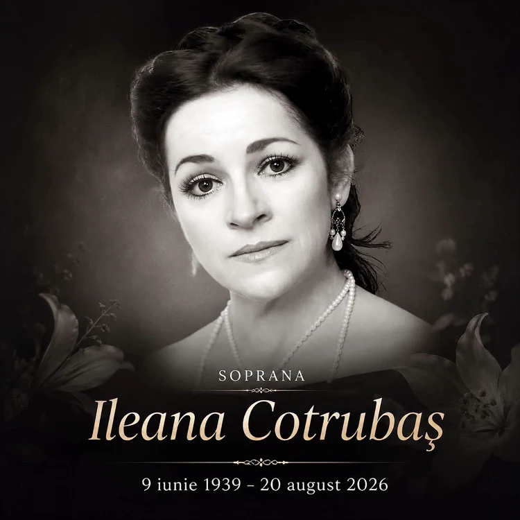 Soprana Ileana Cotrubaș a încetat din viață la 87 de ani