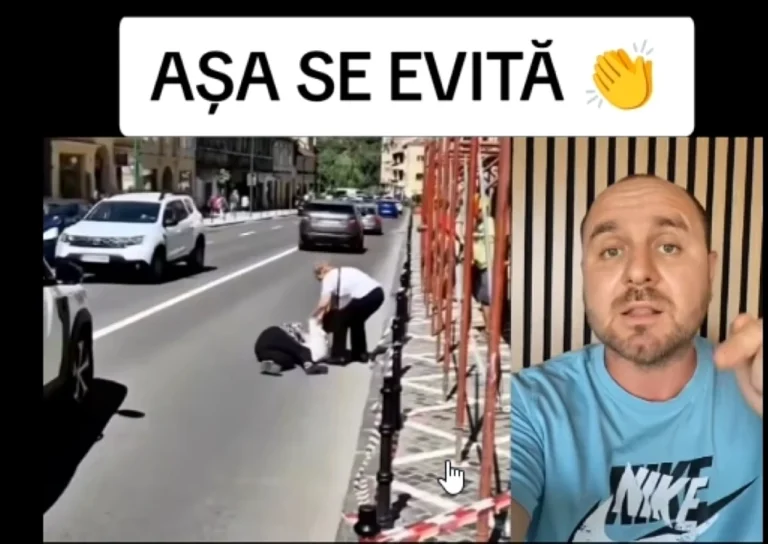 Polițistul-vlogger Tavi Perțea: Cum trebuie reacţionat când un pieton apare brusc în faţa maşinii