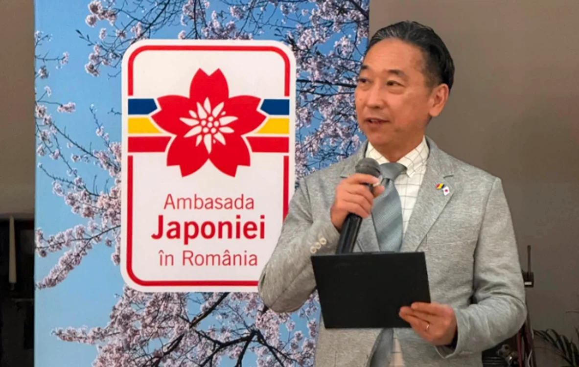Ambasadorul Japoniei la București: Nadia Comăneci, mici și motivele pentru care a renunțat să învețe româna