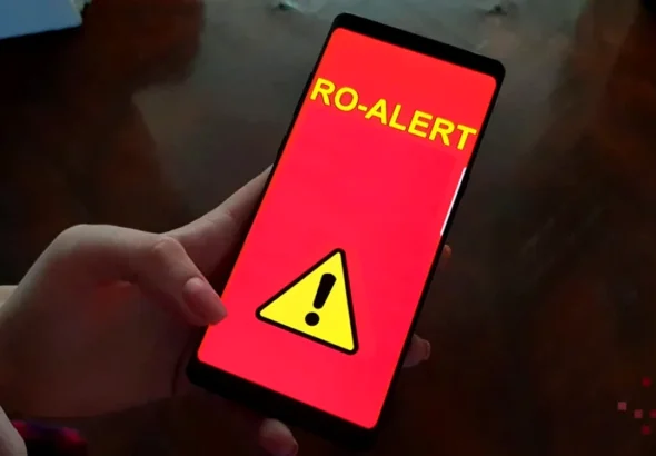 RO-Alert în județul Galați: locuitorii avertizați asupra posibilei căderi a unor obiecte din spațiul aerian