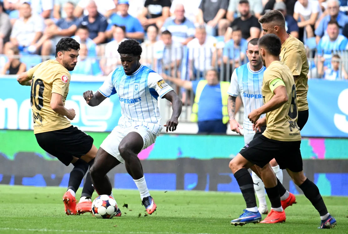 Universitatea Craiova — FC Voluntari 3-1: oltenii câștigă clar, dar îl pierd pe Adrian Rus