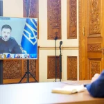 Nicușor Dan participă prin videoconferință la reuniunea „Coaliției Voluntarilor” pentru Ucraina