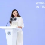 Controverse online după ce partenera lui Nicușor Dan a reprezentat România la Kiev de Ziua Independenței Ucrainei