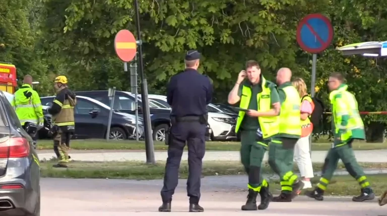 Al doilea suspect reținut în urma atacului cu sabia de la un liceu din Suedia