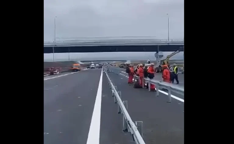 Un secretar de stat testează A7: 286 km între București și Bacău parcurși în 2 ore și 11 minute