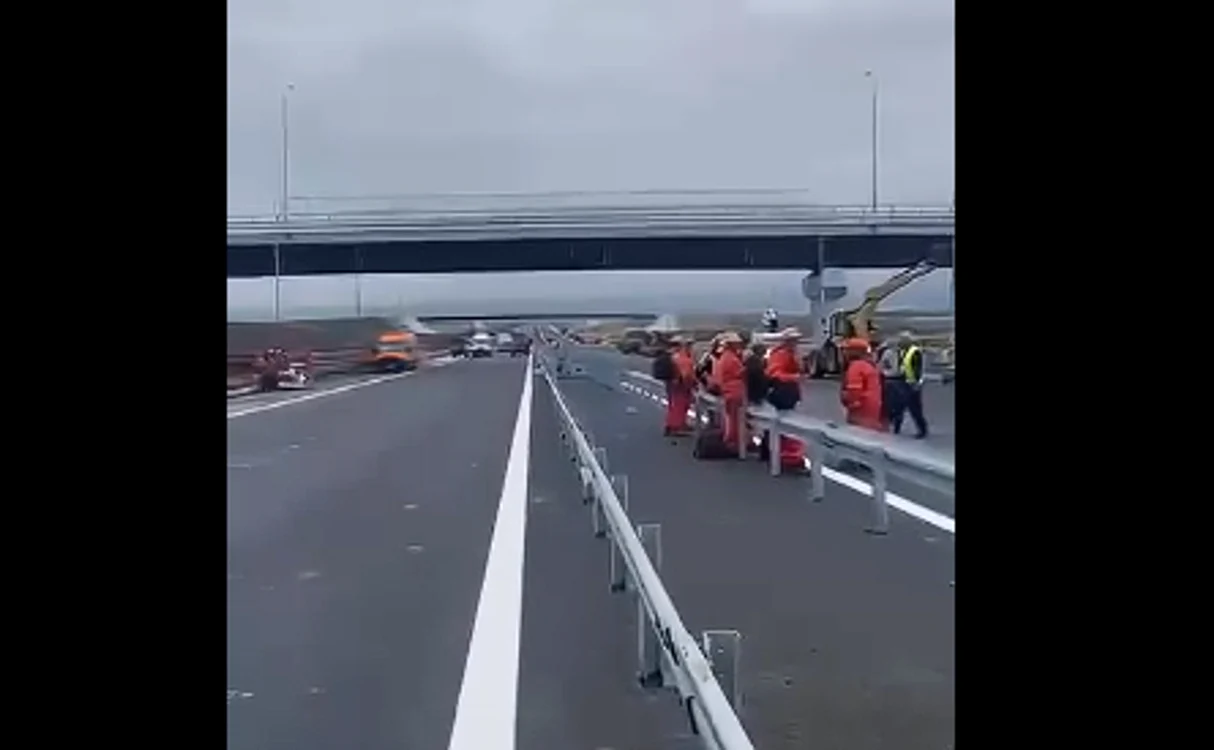 Un secretar de stat testează A7: 286 km între București și Bacău parcurși în 2 ore și 11 minute