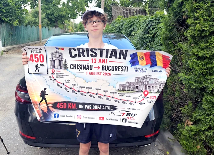 „Nu am obosit” — Băiatul de 13 ani care a plecat din Chișinău spre București a intrat în România
