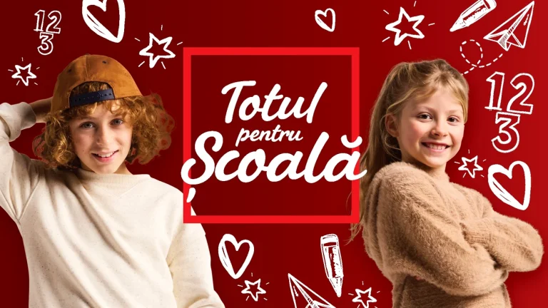 Kaufland lansează campania „Totul pentru școală” cu reduceri de 30% la rechizite