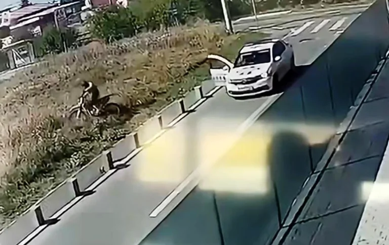 Motociclist urmărit de polițiști în Chiajna după ce a refuzat oprirea și a fugit fără înmatriculare