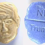 Alertă în Olanda: pastile de ecstasy cu chipul lui Donald Trump, posibil letale din cauza concentrației ridicate de PMMA