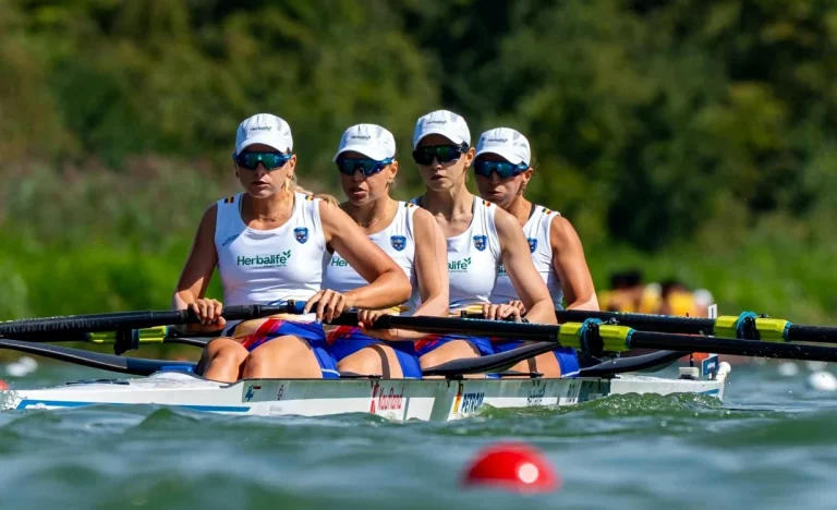 România a încheiat cu un loc 4 și două locuri 5 în finalele A de la Mondialele de canotaj de la Amsterdam