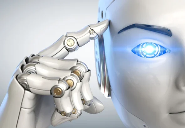O cască EEG și AI permit controlul unui braț robotic fără atingere, prezentat la WAIC 2026