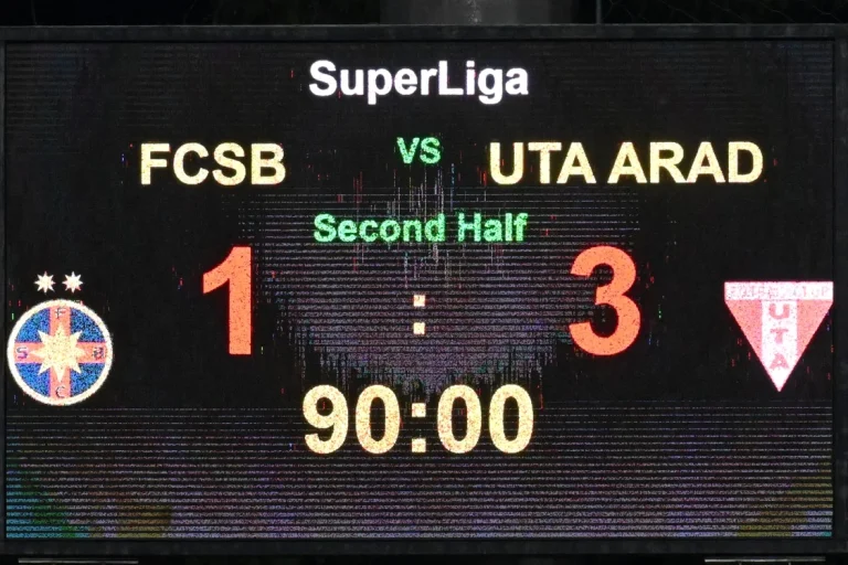 Gazdele, în criză în etapa a 7-a din Superliga: FCSB învinsă acasă de UTA, mai multe gazde fără victorie