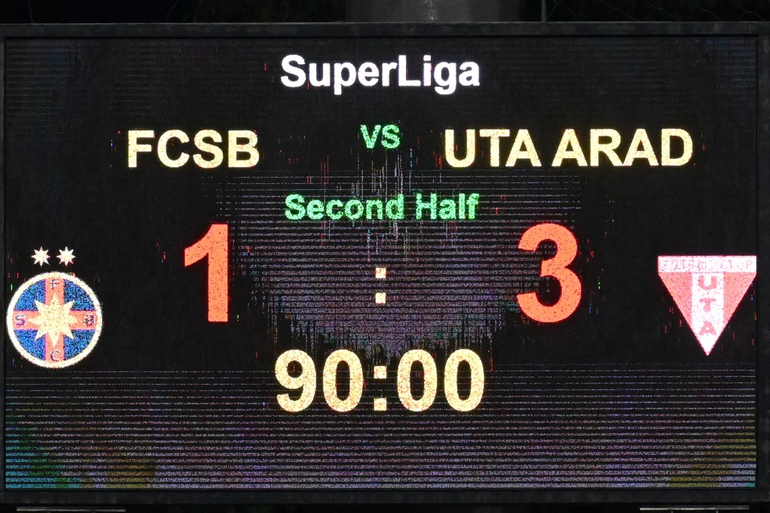 Gazdele, în criză în etapa a 7-a din Superliga: FCSB învinsă acasă de UTA, mai multe gazde fără victorie