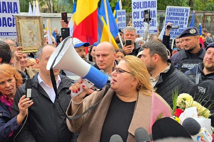 Diana Șoșoacă apare într-un clip AI în rol de gardian, adversarii politici transformați în deținuți