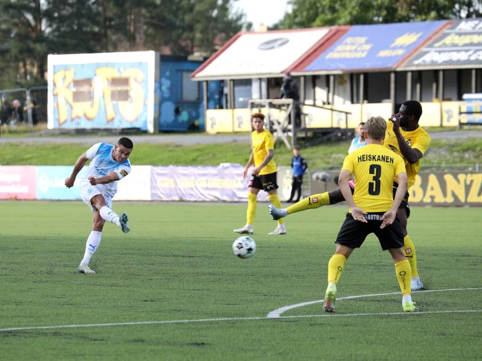 Universitatea Craiova a remizat cu KuPS Kuopio, 1-1, și rămâne favorită pentru calificare
