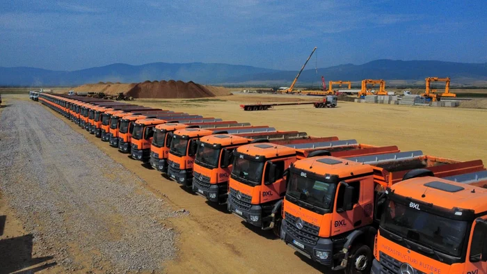 Mobilizare pe tronsonul montan Joseni–Ditrău al Autostrăzii Unirii A8: lucrări pregătitoare în teren